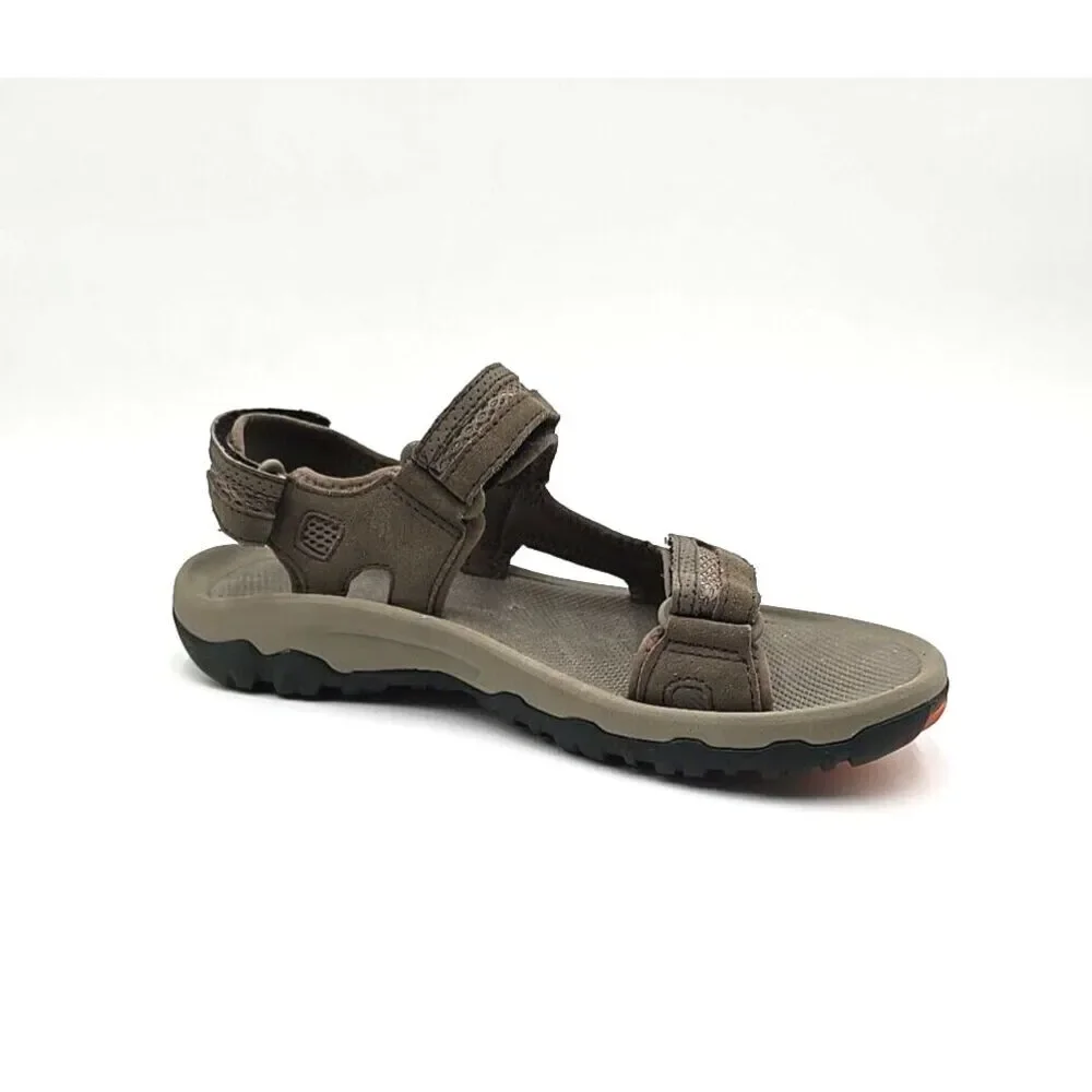 MENS TEVA HUDSON‎ HIKING SANDAL BUNGEE CORD SUEDE WATER SPORTS STRAPS Sz 9